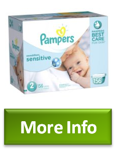 Pampers Swaddlers Sensitive Diapers Size 2 Economy Pack Plus 156 Count Immediate